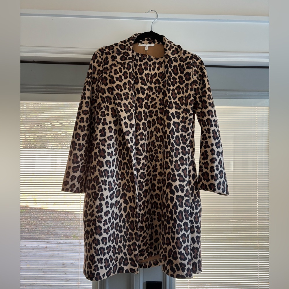 Leopard Print Coat